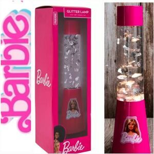 Barbie Glitter Logo Lamp